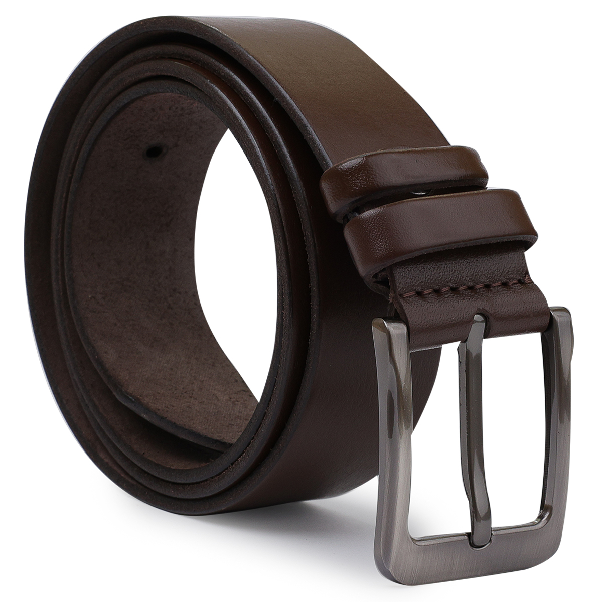 Стильний чоловічий ремінь Vintage Коричневий