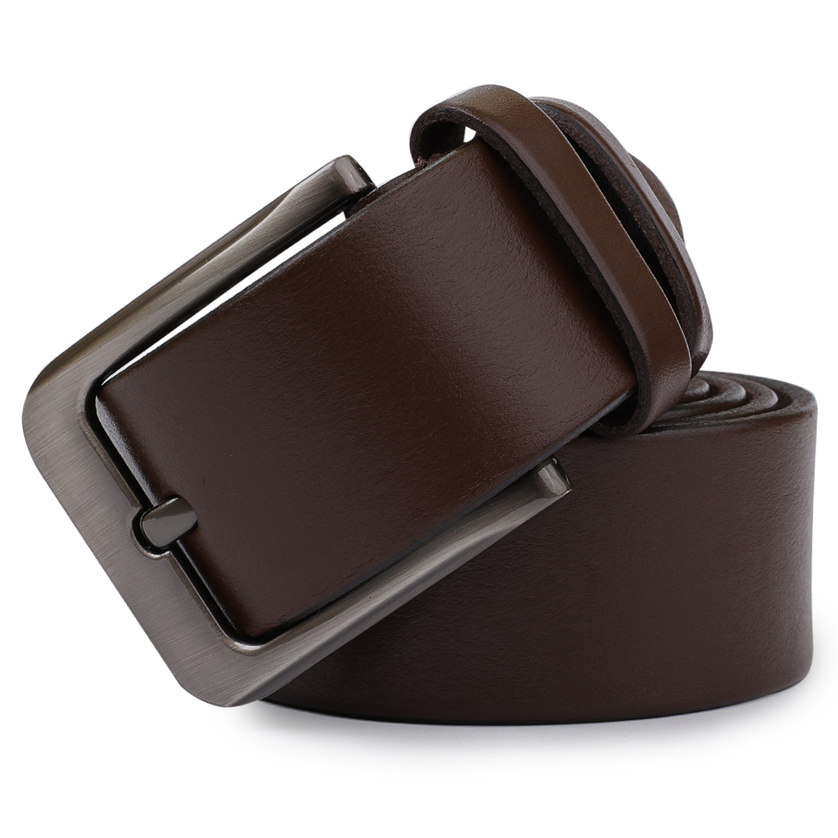 Стильний чоловічий ремінь Vintage Коричневий