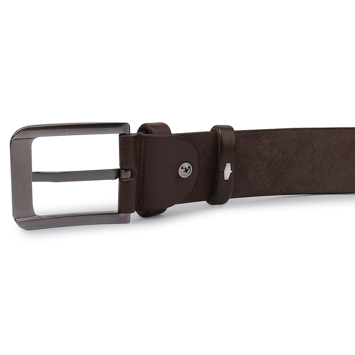 Стильний чоловічий ремінь Vintage Коричневий