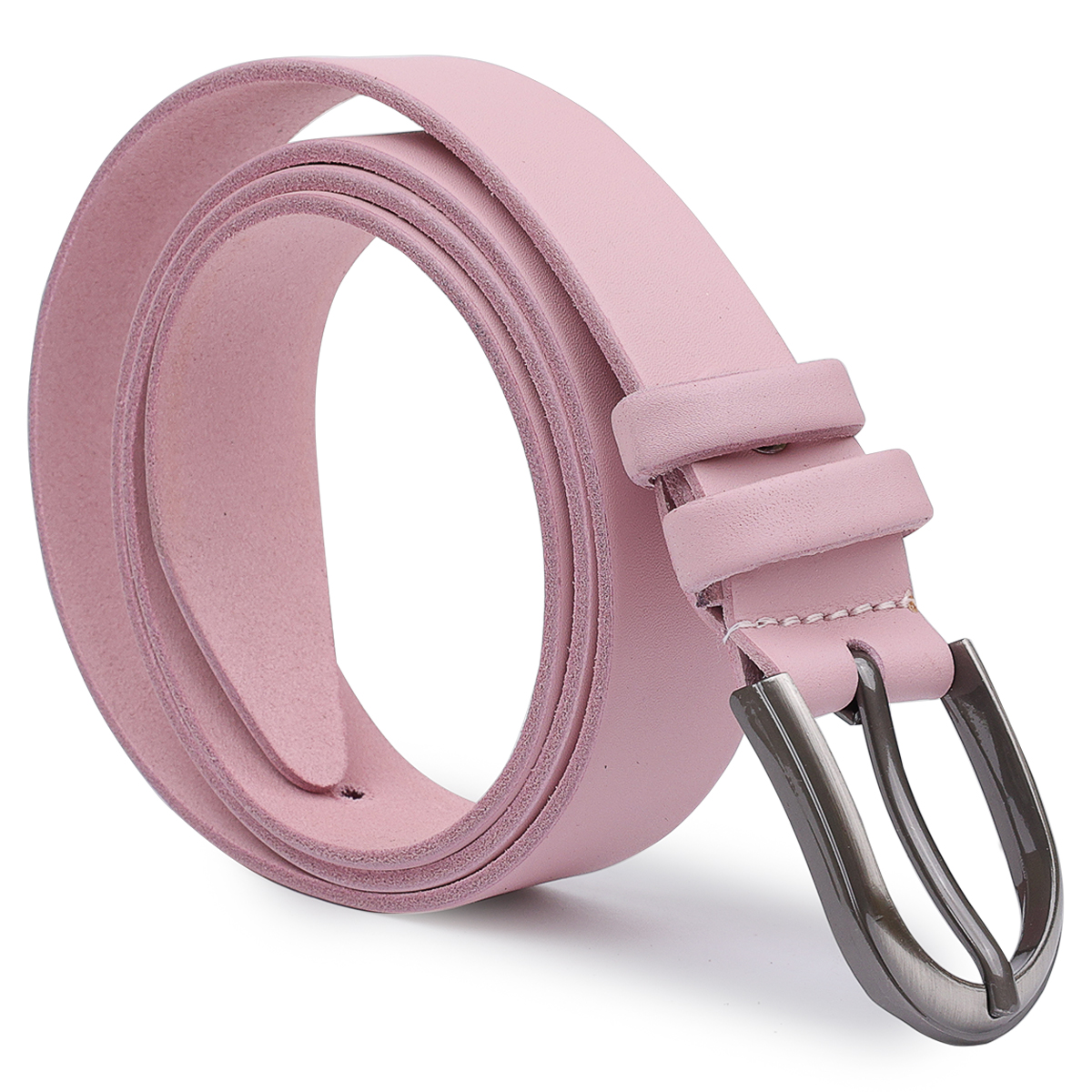 Женский кожаный ремень Vintage Розовый