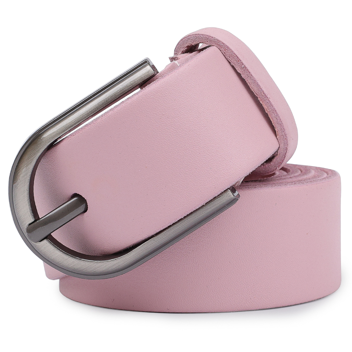 Женский кожаный ремень Vintage Розовый