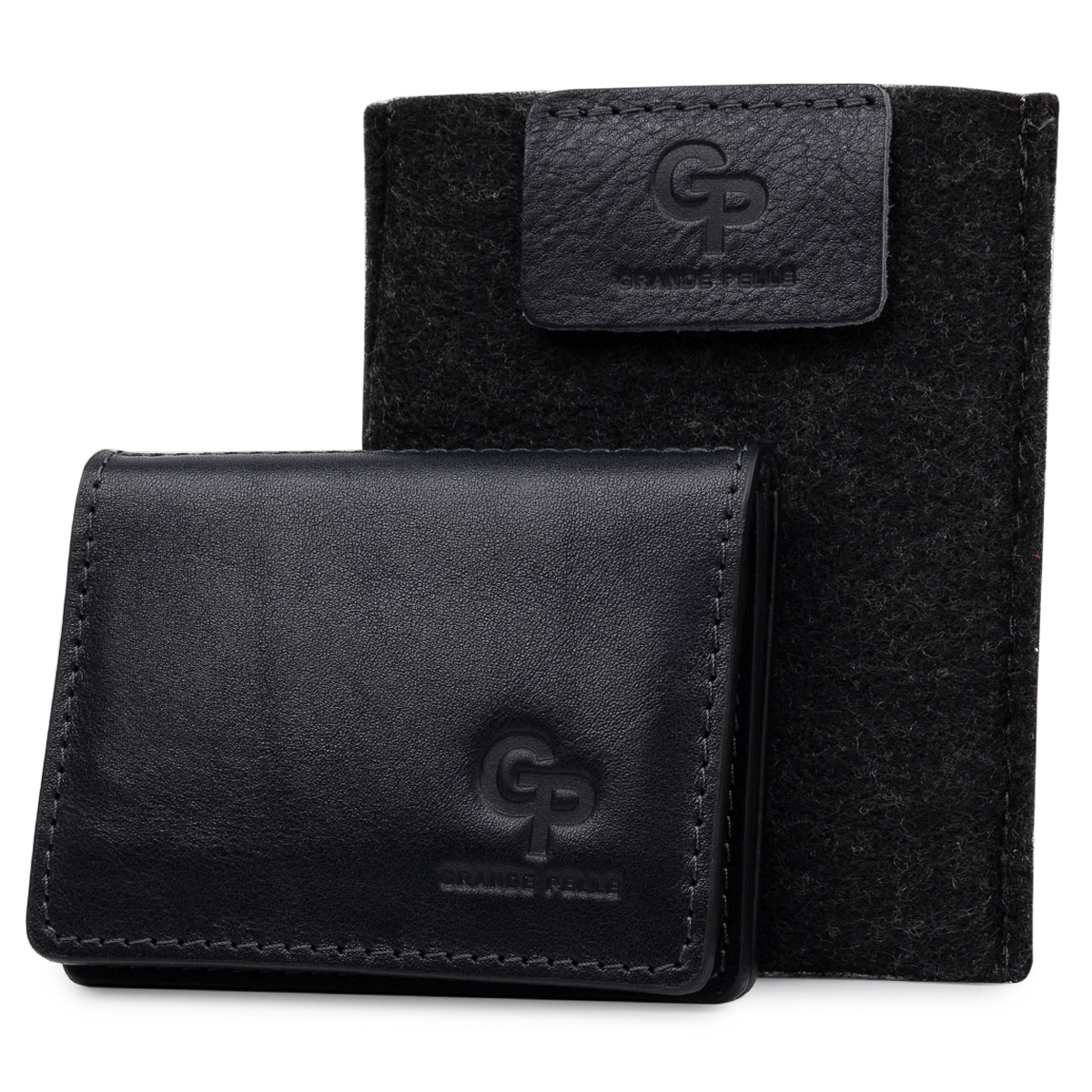 Шкіряна обкладинка для прав GRANDE PELLE Синій