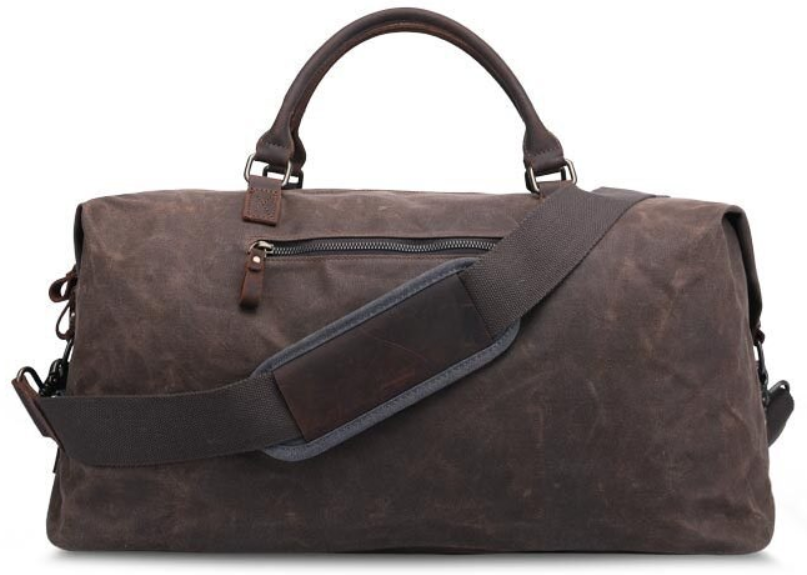 Дорожня сумка текстильна Vintage Коричнева