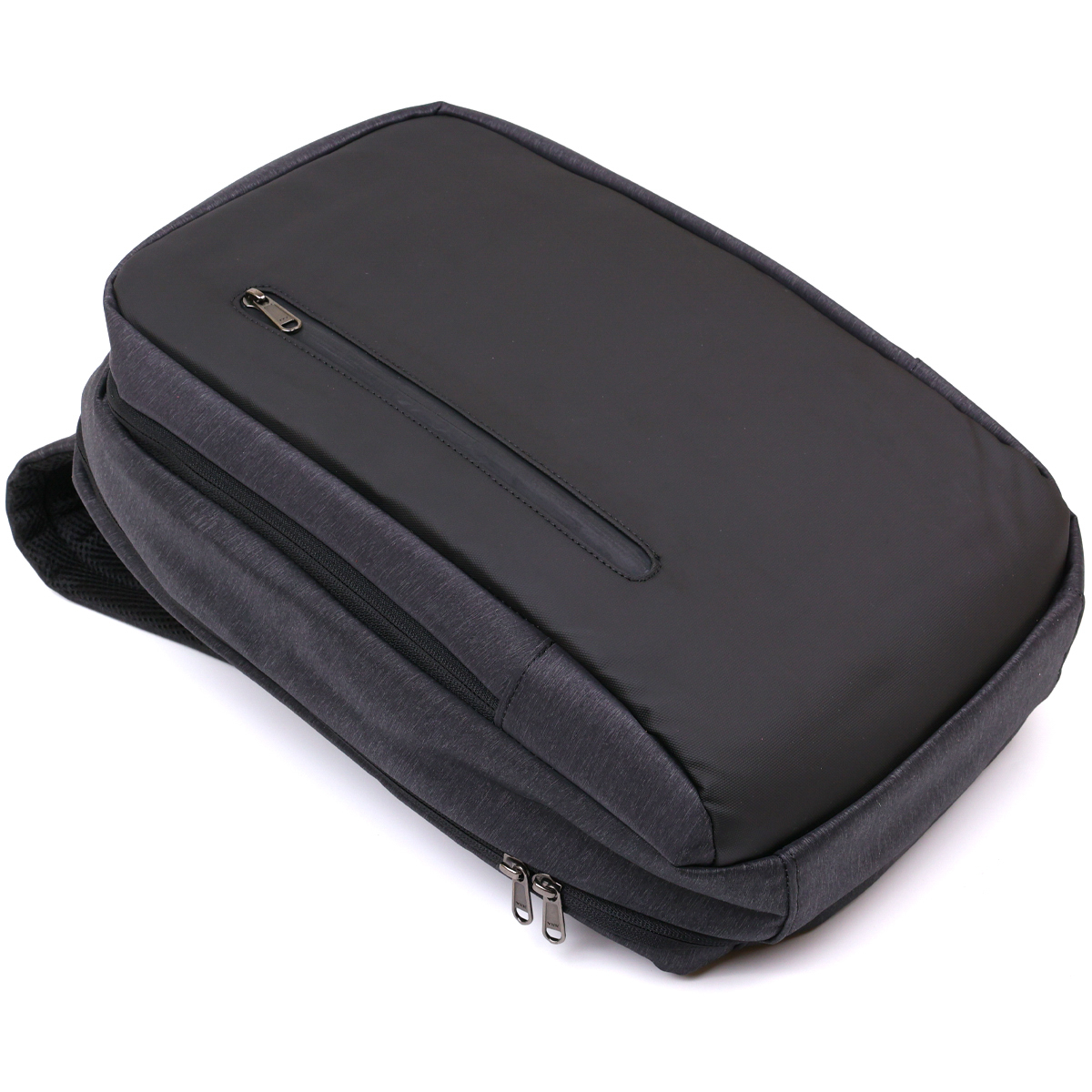 Добротный мужской рюкзак из текстиля Vintage Черный