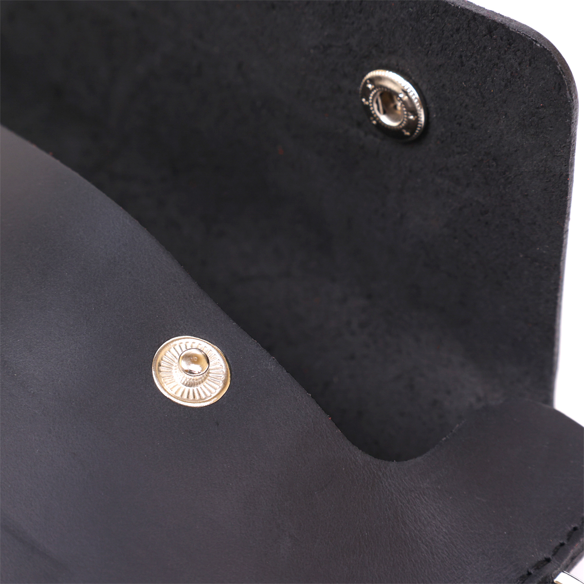 Шкіряна матова тревел-косметичка унісекс Shvigel Чорний