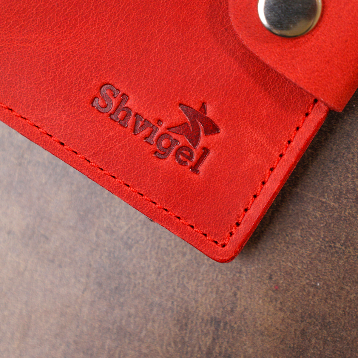 Сучасне жіноче портмоне Shvigel Червоний