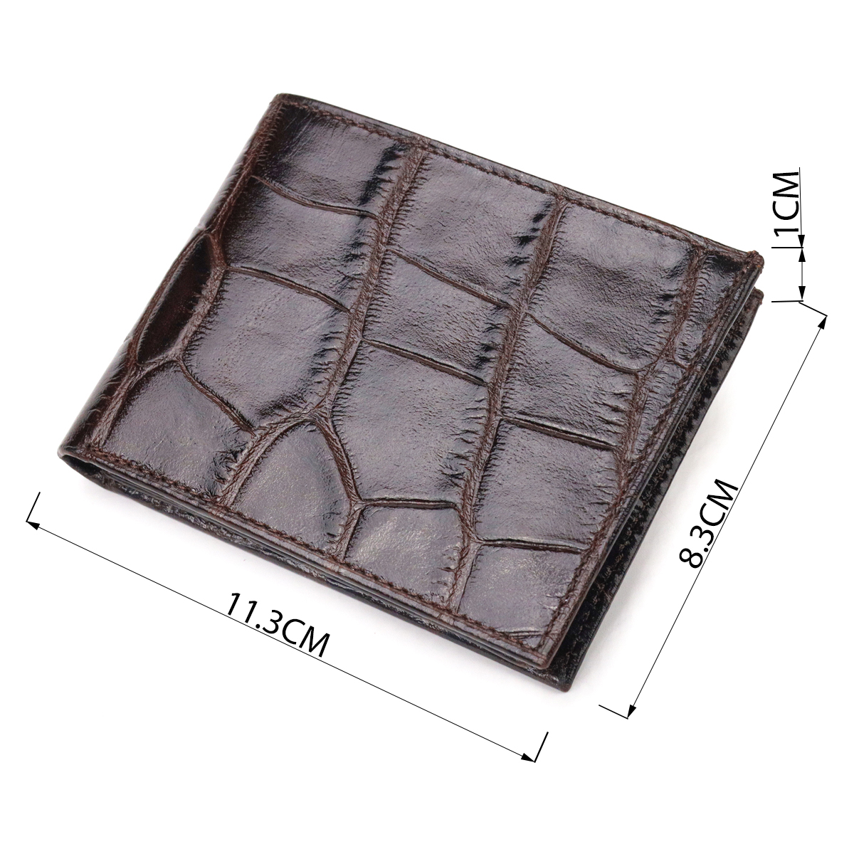 Мініатюрне чоловіче портмоне із натуральної фактурної шкіри CANPELLINI Коричневе