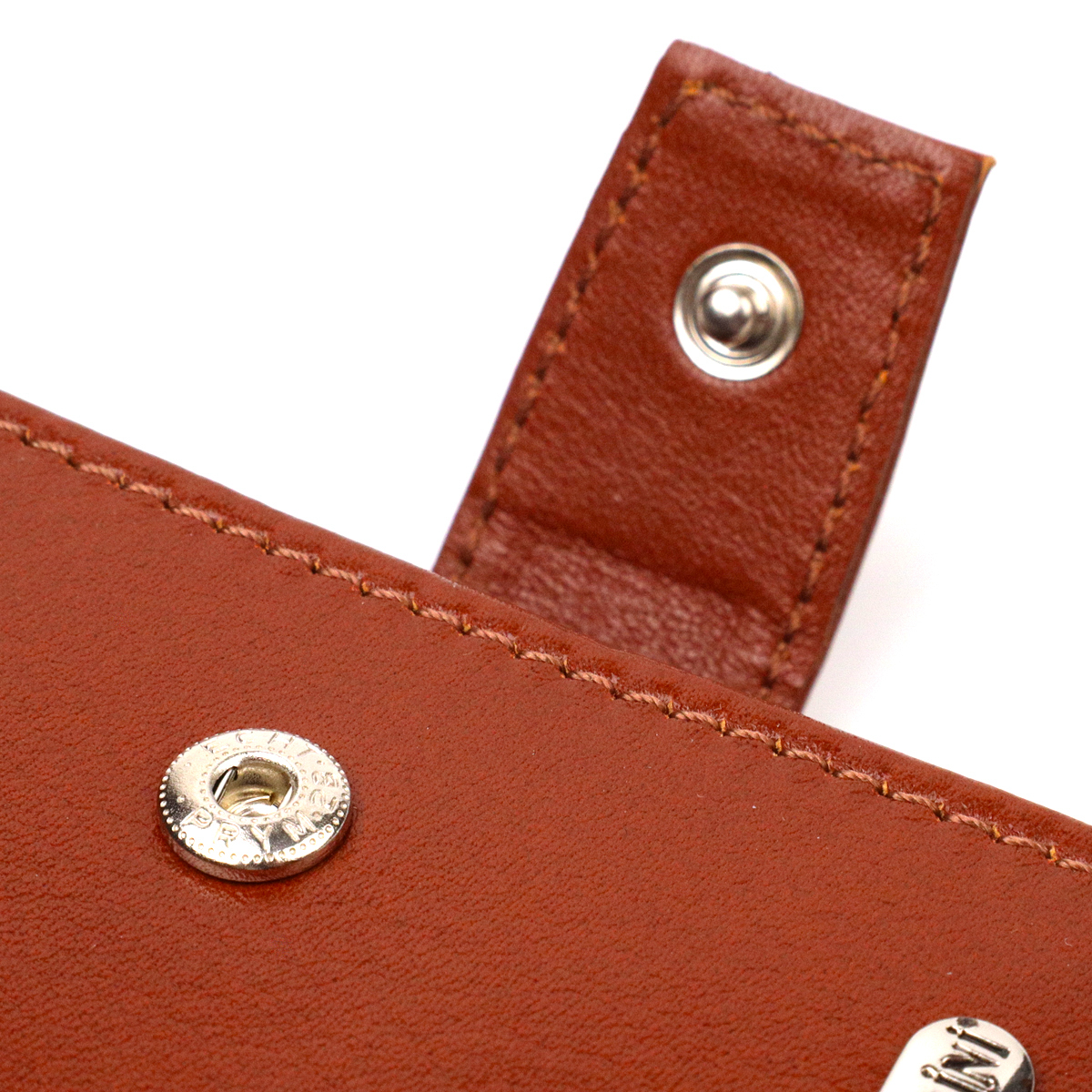 Відмінний чоловічий гаманець з натуральної гладкої шкіри CANPELLINI Коричневий