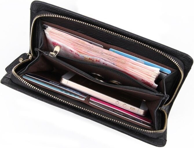 Чоловік клатч Vintage Чорний