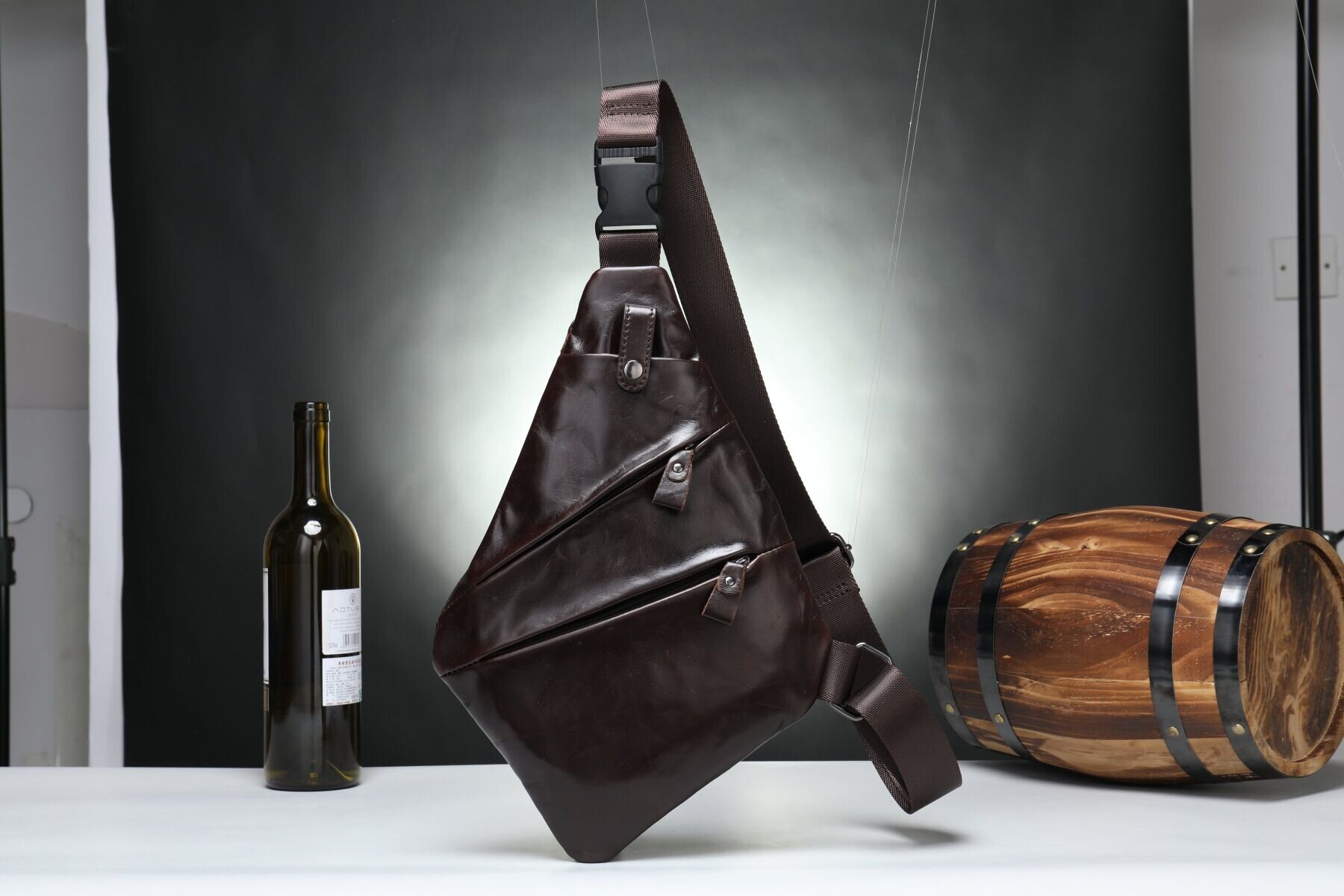 Сумка через плечо Vintage Коричневая