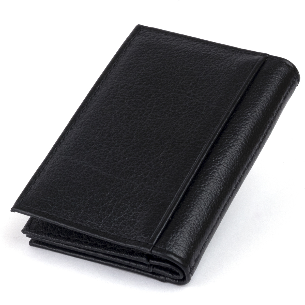 Візитниця-книжка ST Leather Чорна
