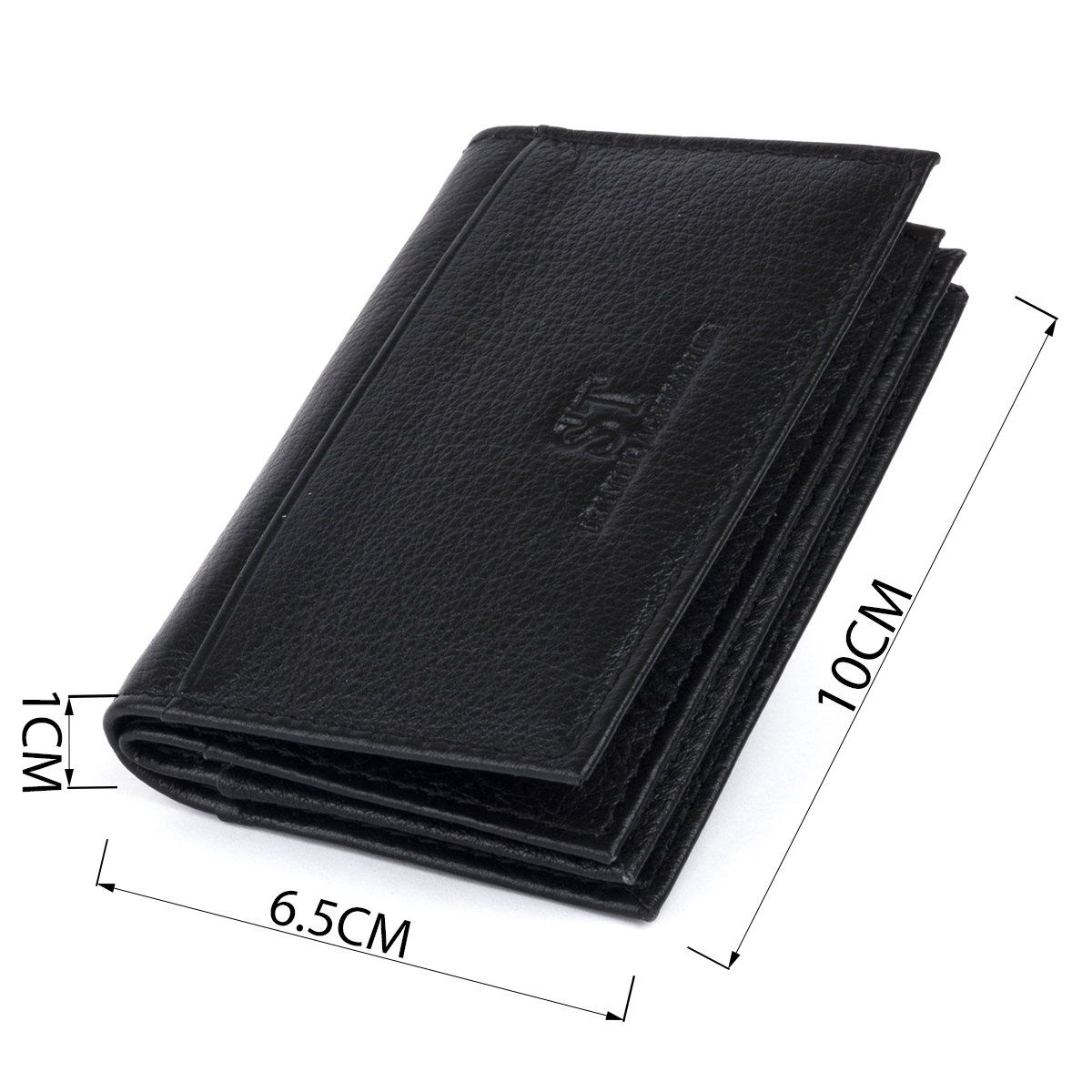 Візитниця-книжка ST Leather Чорна
