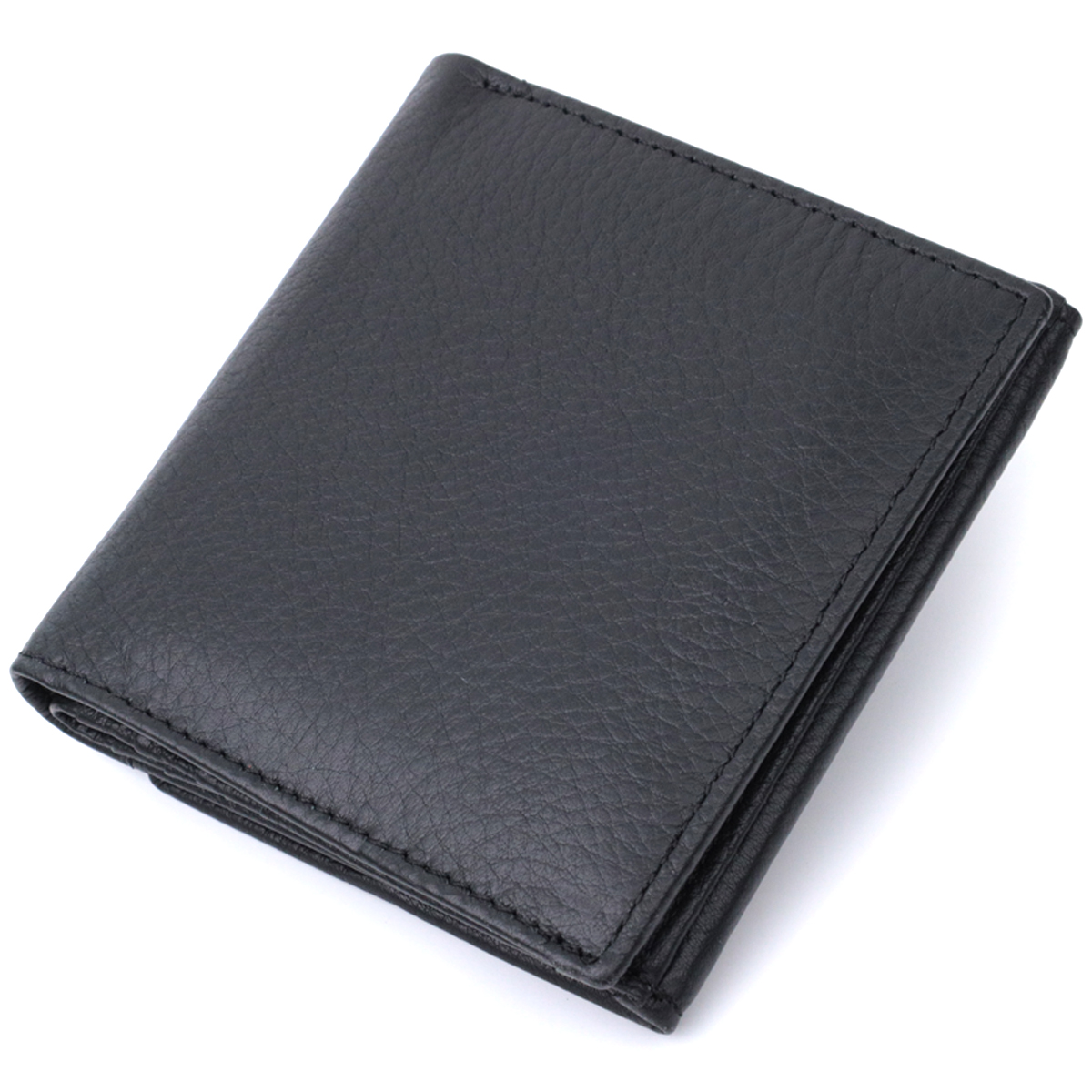 Гарний гаманець для жінок із натуральної шкіри ST Leather Чорний