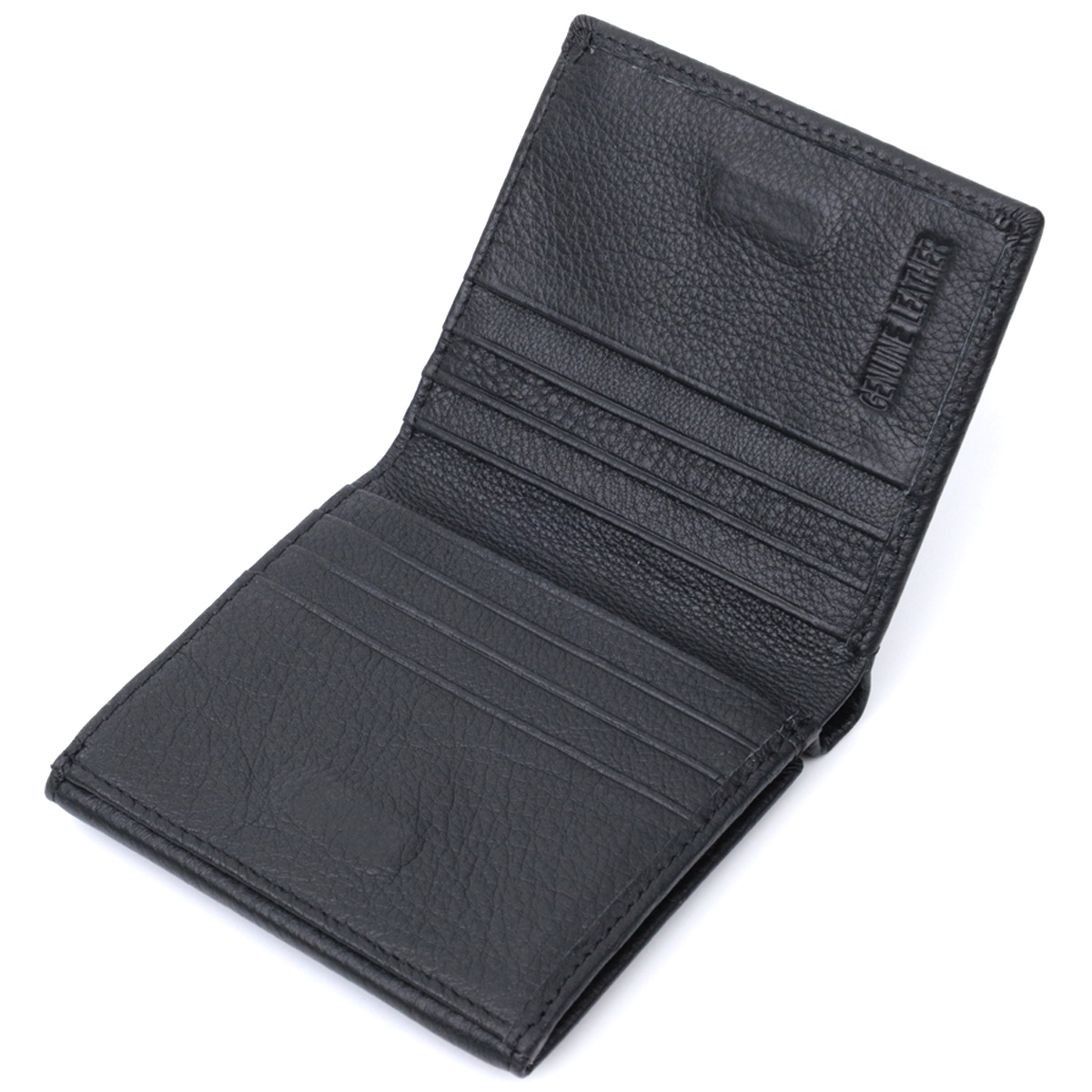 Гарний гаманець для жінок із натуральної шкіри ST Leather Чорний