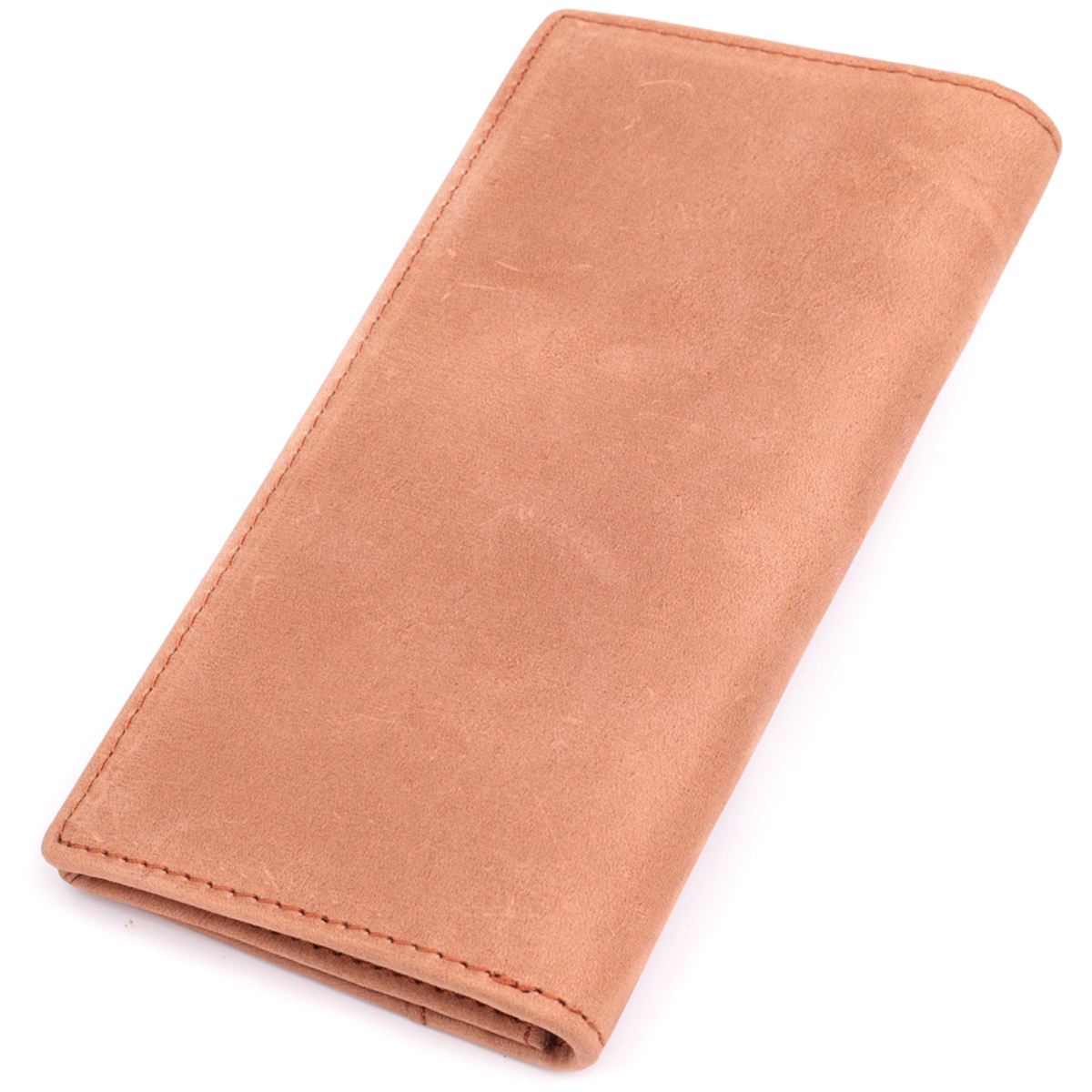 Гаманець унісекс у вінтажній натуральній шкірі Vintage Рудий