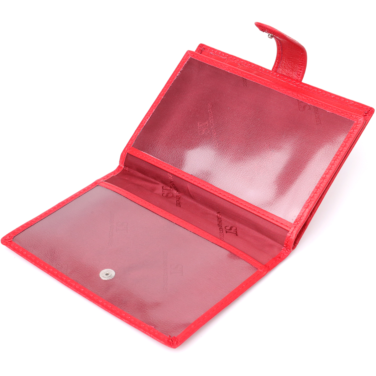 Красива обкладинка на документи для жінок з натуральної шкіри ST Leather Червоний