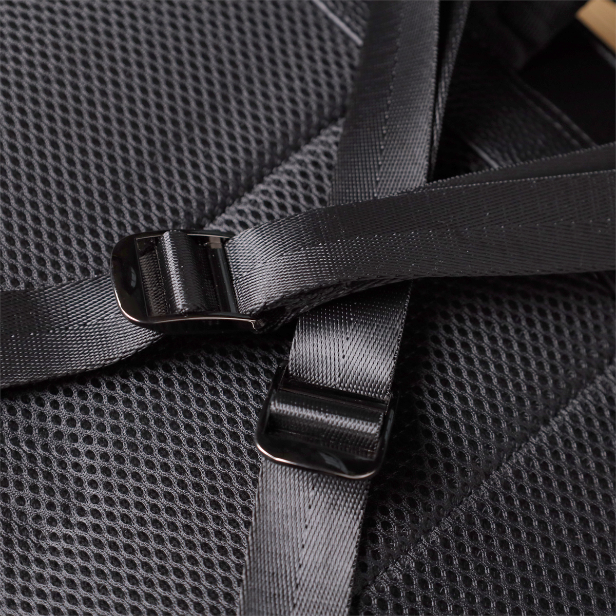 Мужской рюкзак из натуральной кожи Vintage Черный