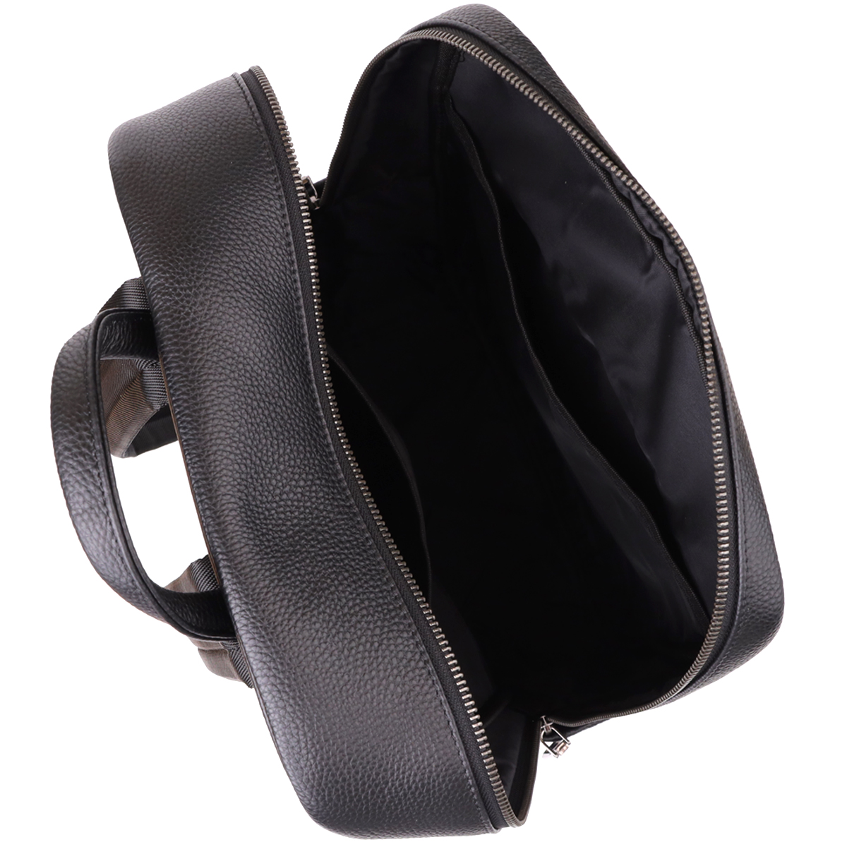 Мужской рюкзак из натуральной кожи Vintage Черный