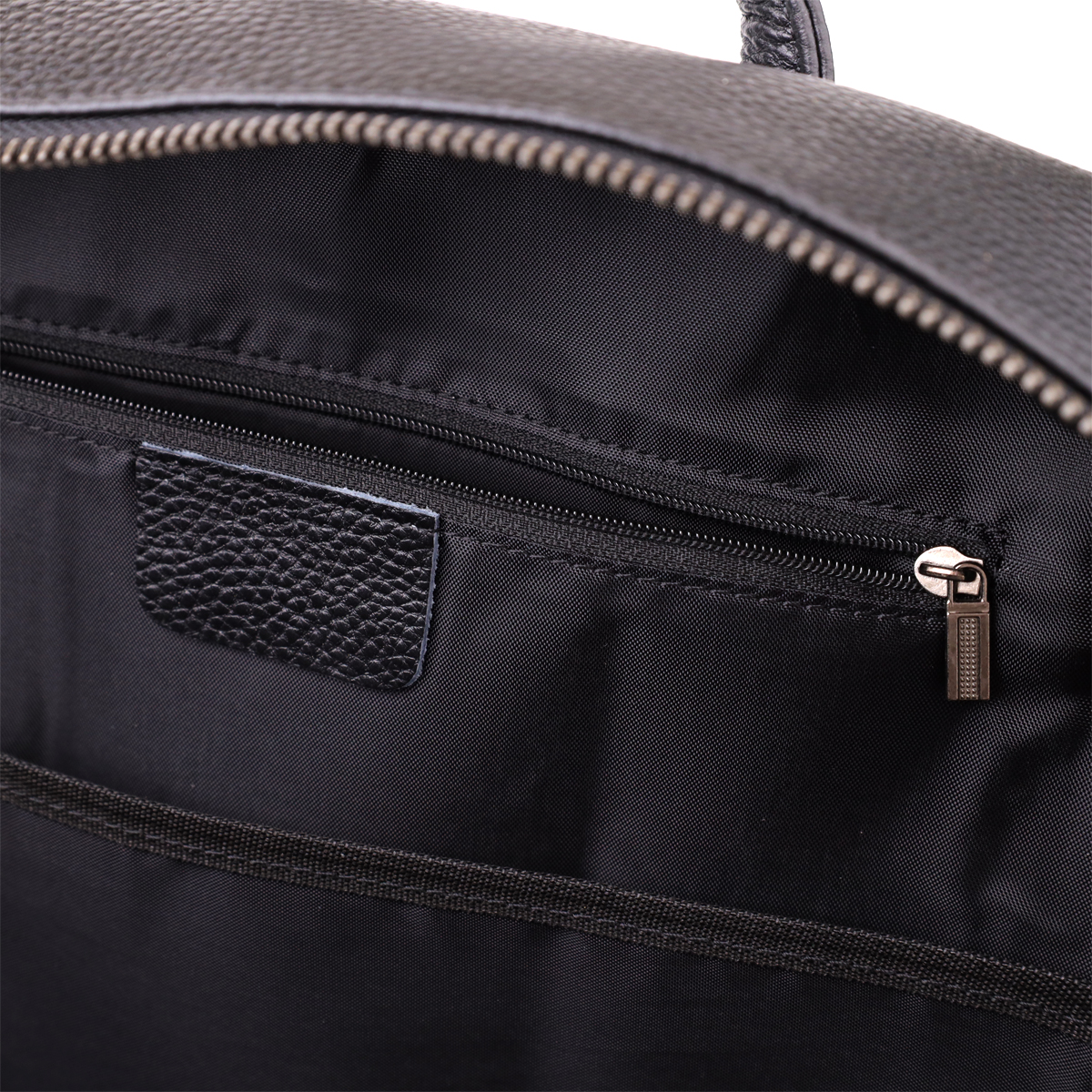 Мужской рюкзак из натуральной кожи Vintage Черный