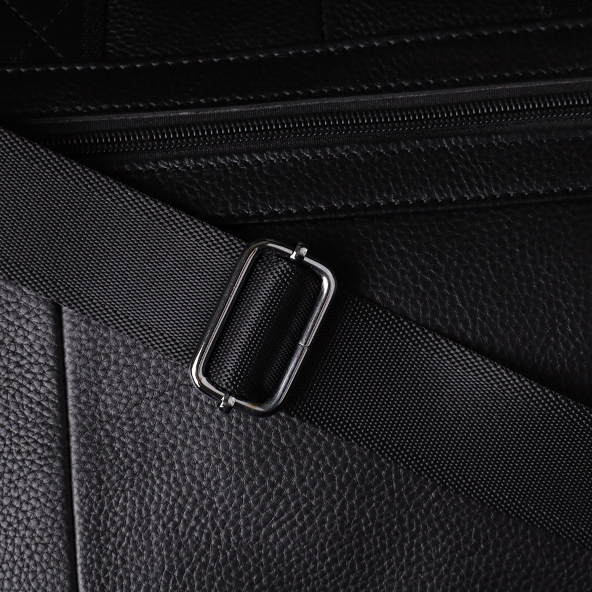 Діловий портфель для чоловіків із натуральної шкіри Vintage Чорний