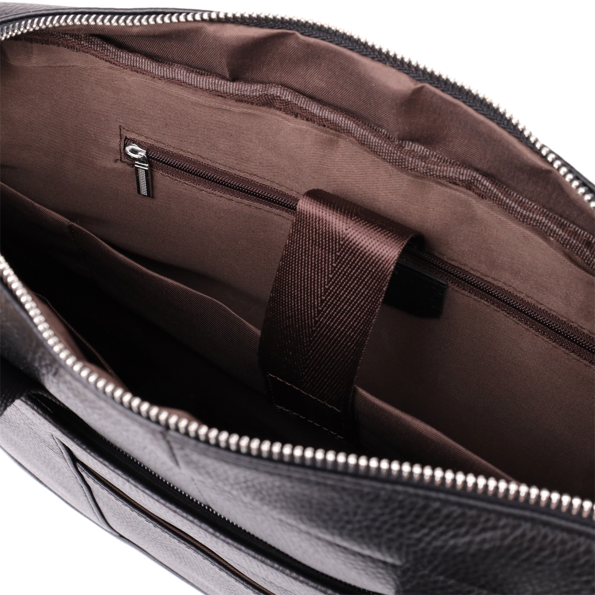 Діловий портфель для чоловіків із натуральної шкіри Vintage Чорний