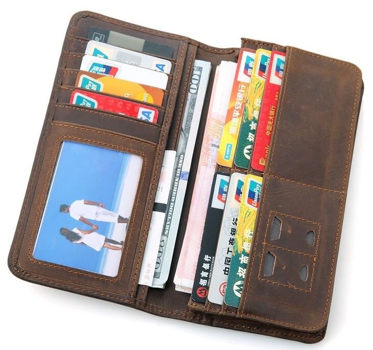 Бумажник мужской Vintage Коричневый