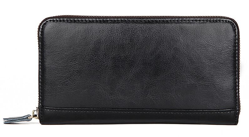 Візитниця велика Vintage Чорна