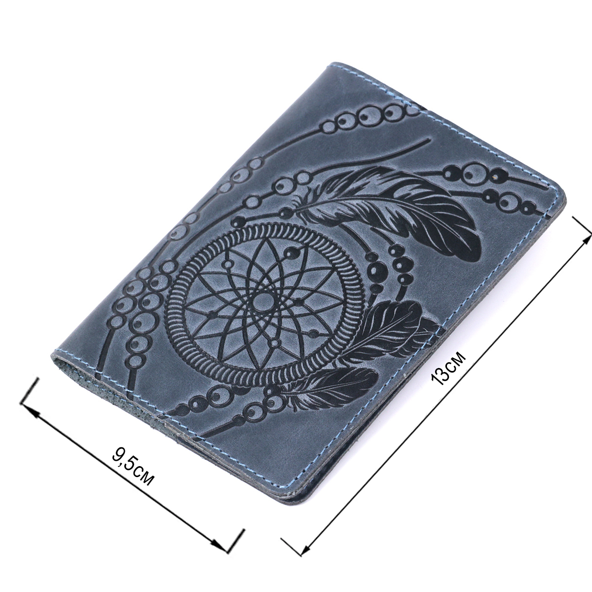 Обкладинка на паспорт SHVIGEL Блакитна