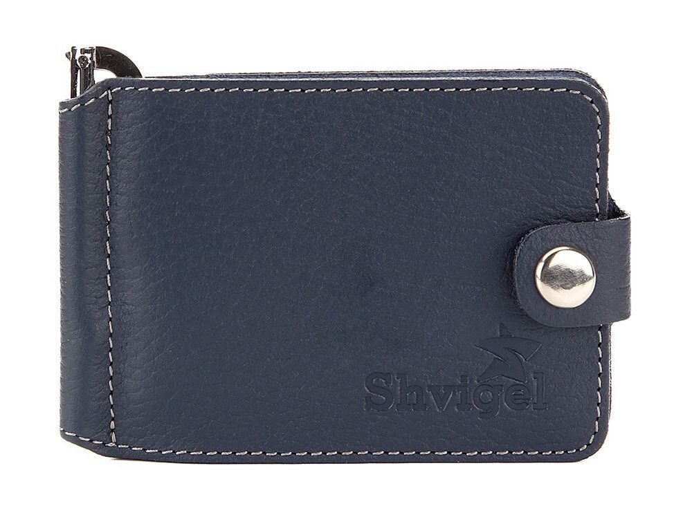 Добротний шкіряний Затискач для грошей SHVIGEL