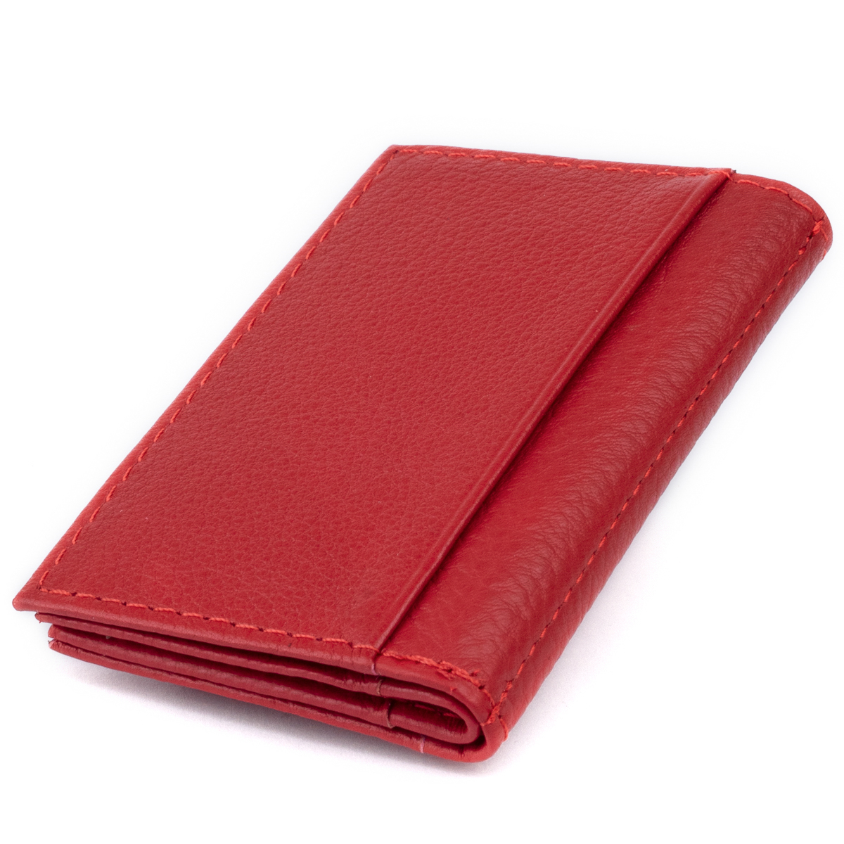 Візитниця-книжка ST Leather Червона