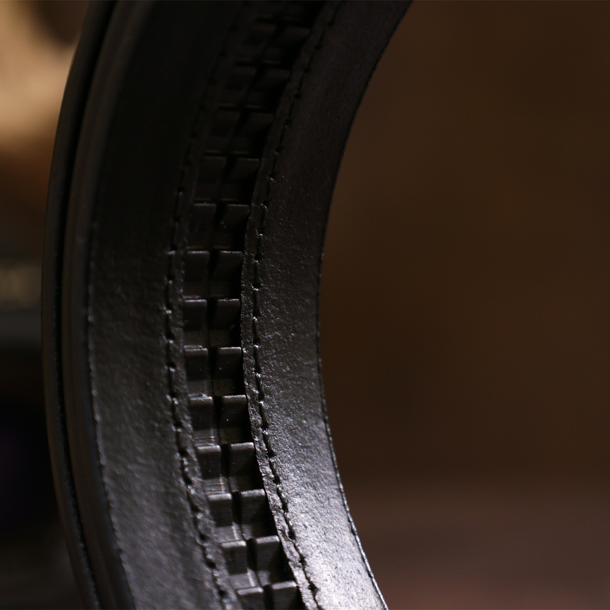 Оригінальний чоловічий ремінь Vintage Чорний