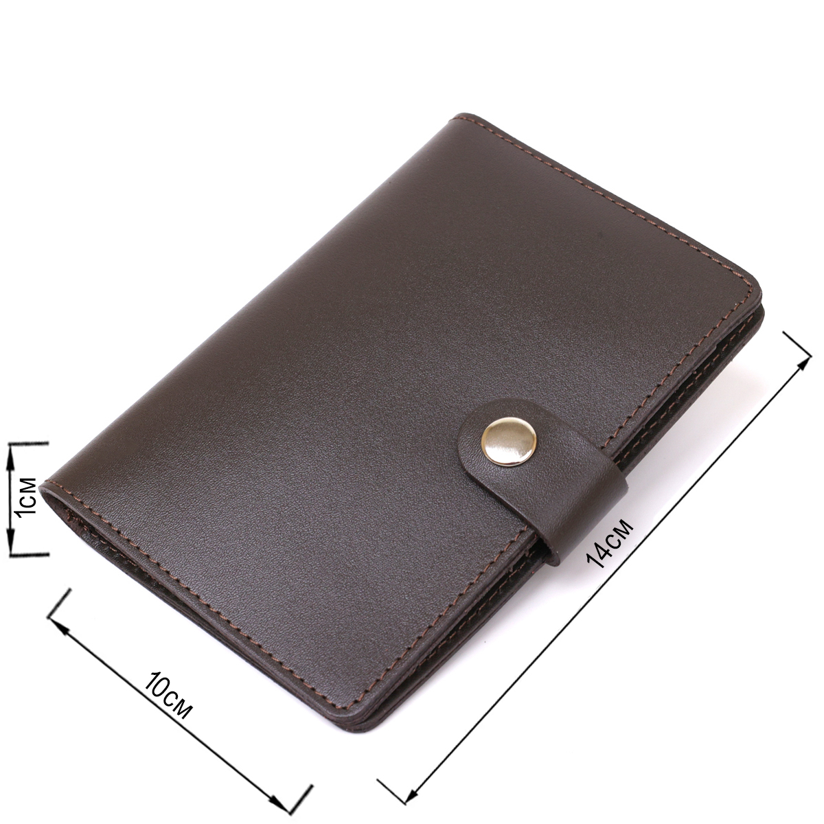 Мужской тревел-кейс из натуральной кожи Shvigel Коричневый