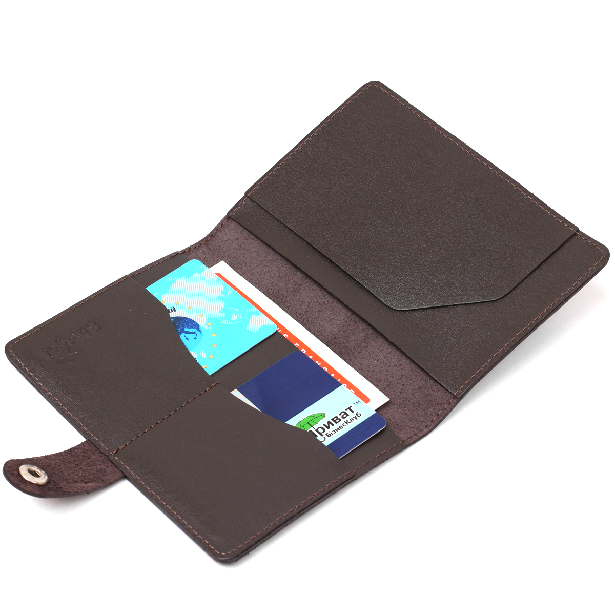 Мужской тревел-кейс из натуральной кожи Shvigel Коричневый