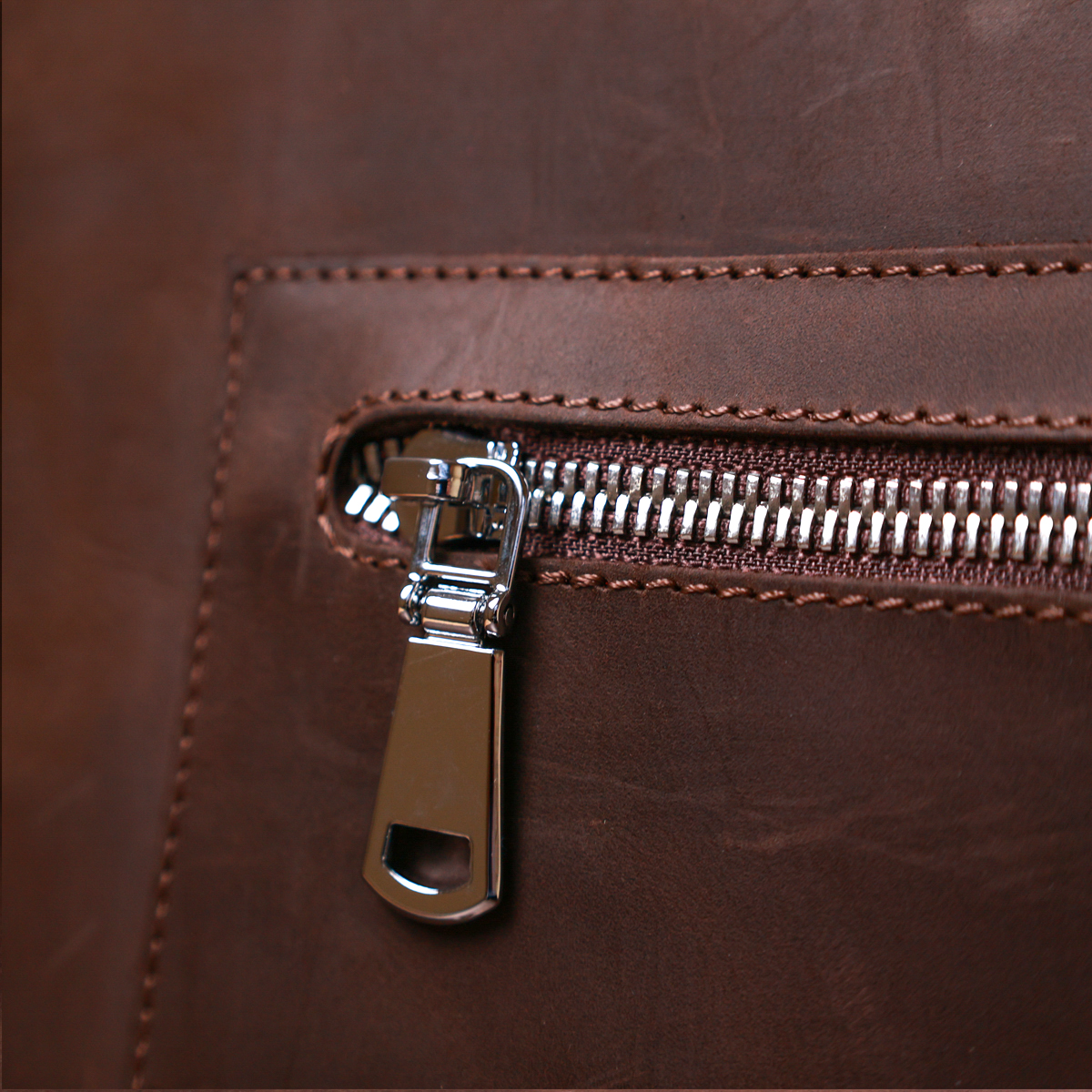 Вінтажна жіноча сумка-шоппер Shvigel Коричневий