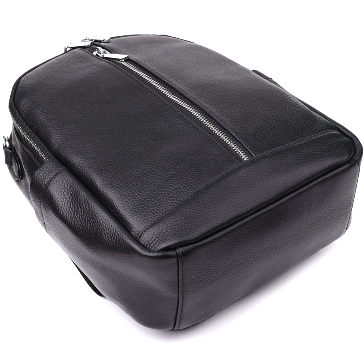 Жіночий рюкзак з натуральної шкіри Vintage Чорний