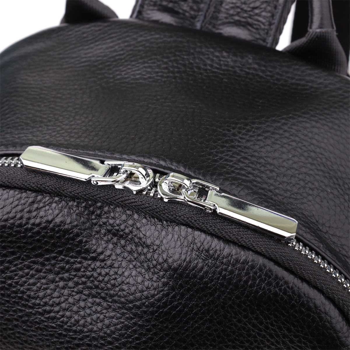 Жіночий рюкзак з натуральної шкіри Vintage Чорний