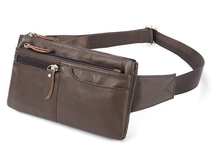 Cумка на пояс Vintage Коричневая
