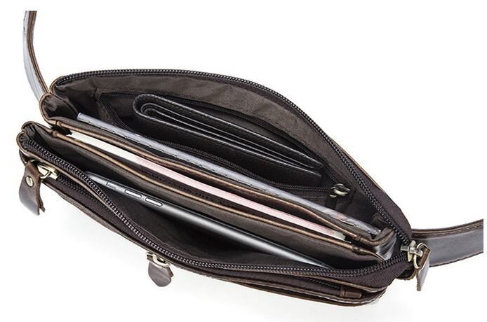 Cумка на пояс Vintage Коричневая