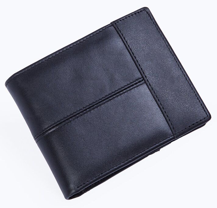 Бумажник горизонтальный Vintage Черный