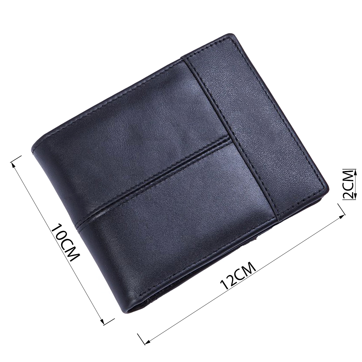 Бумажник горизонтальный Vintage Черный