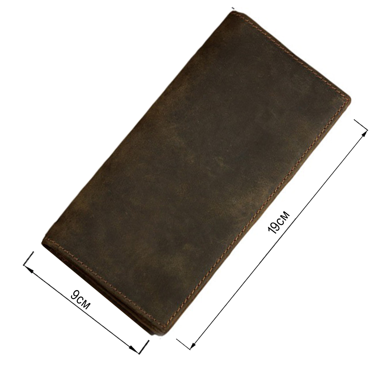 Бумажник мужской Vintage винтажная кожа Коричневый
