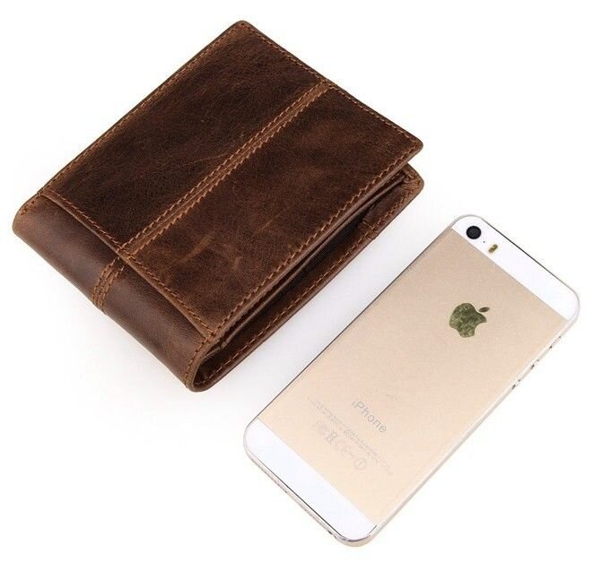 Гаманець чоловічий Vintage Коричневий