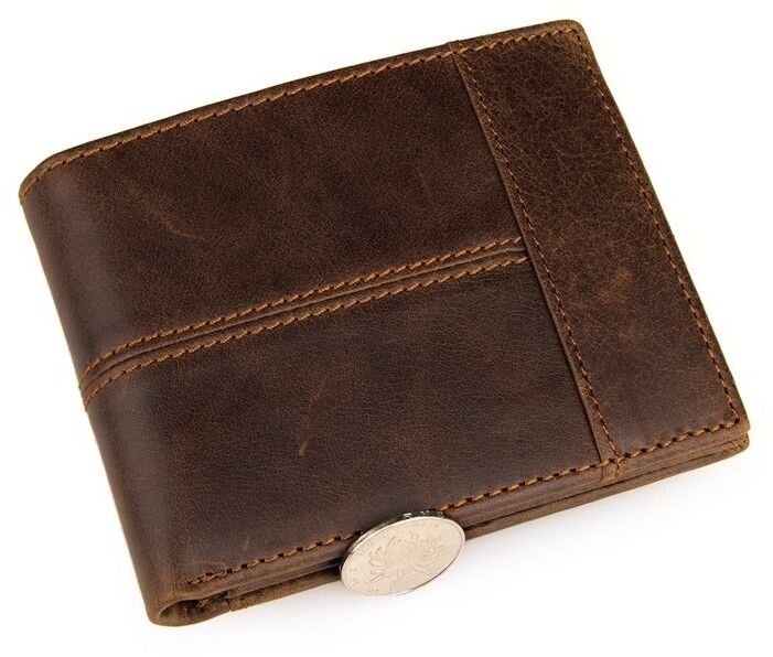 Гаманець чоловічий Vintage Коричневий