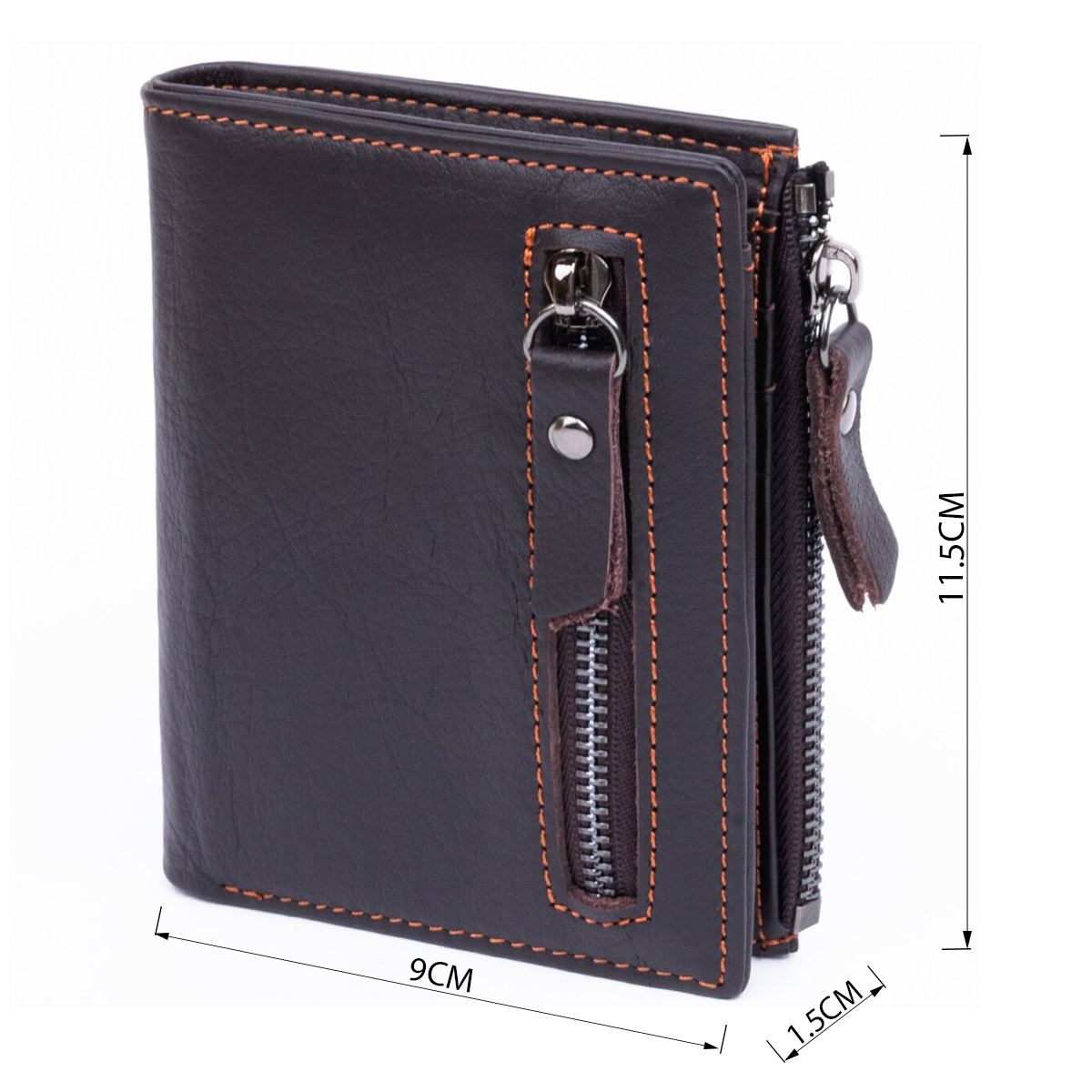 Гаманець чоловічий Vintage Коричневий