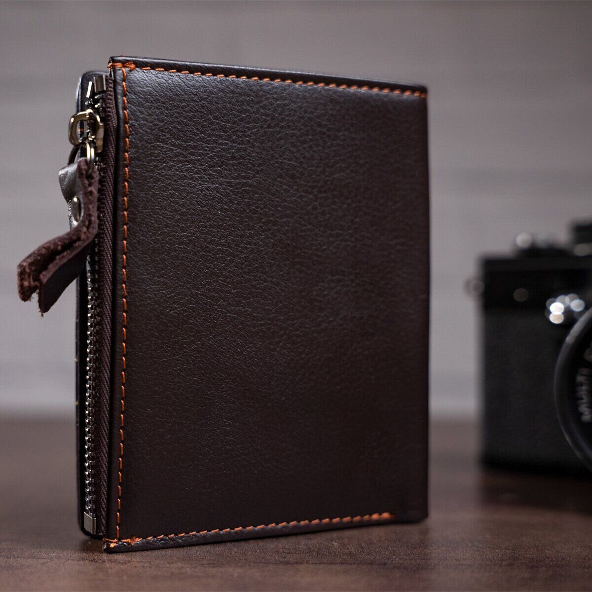 Гаманець чоловічий Vintage Коричневий