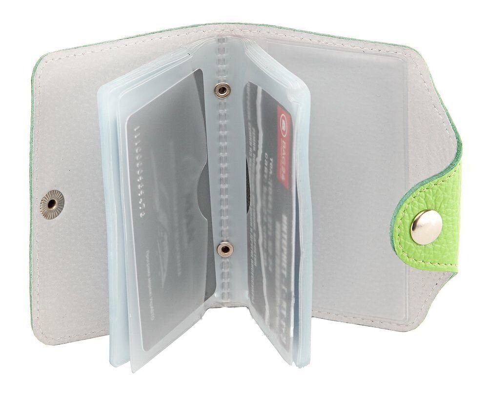 Візитниця SHVIGEL шкіряна