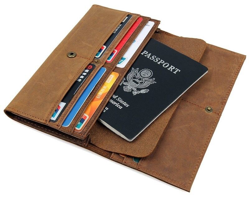 Гаманець Vintage Коричневий