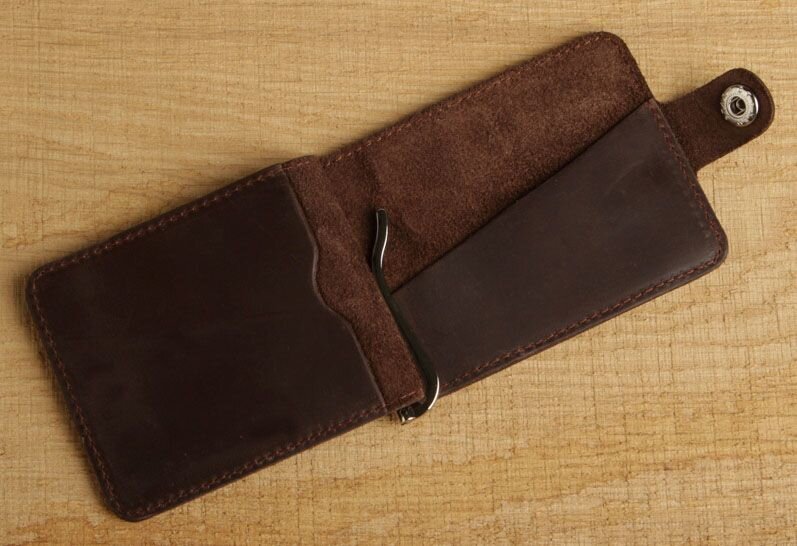 Затискач для купюр SHVIGEL Коричневий