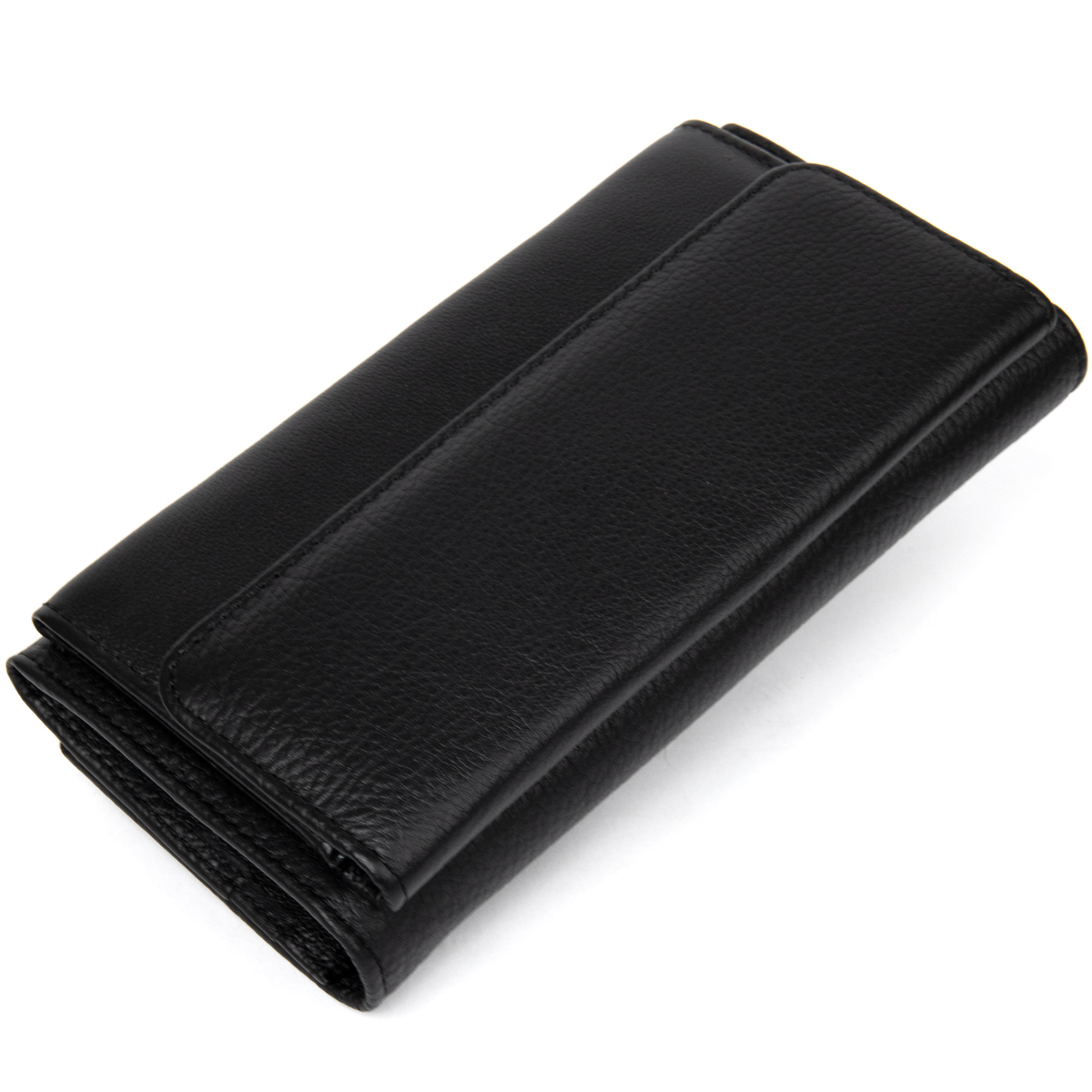 Добротний жіночий гаманець ST Leather Чорний
