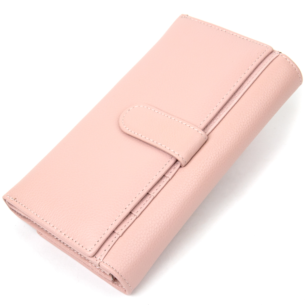 Вместительный женский кошелек ST Leather  Розовый